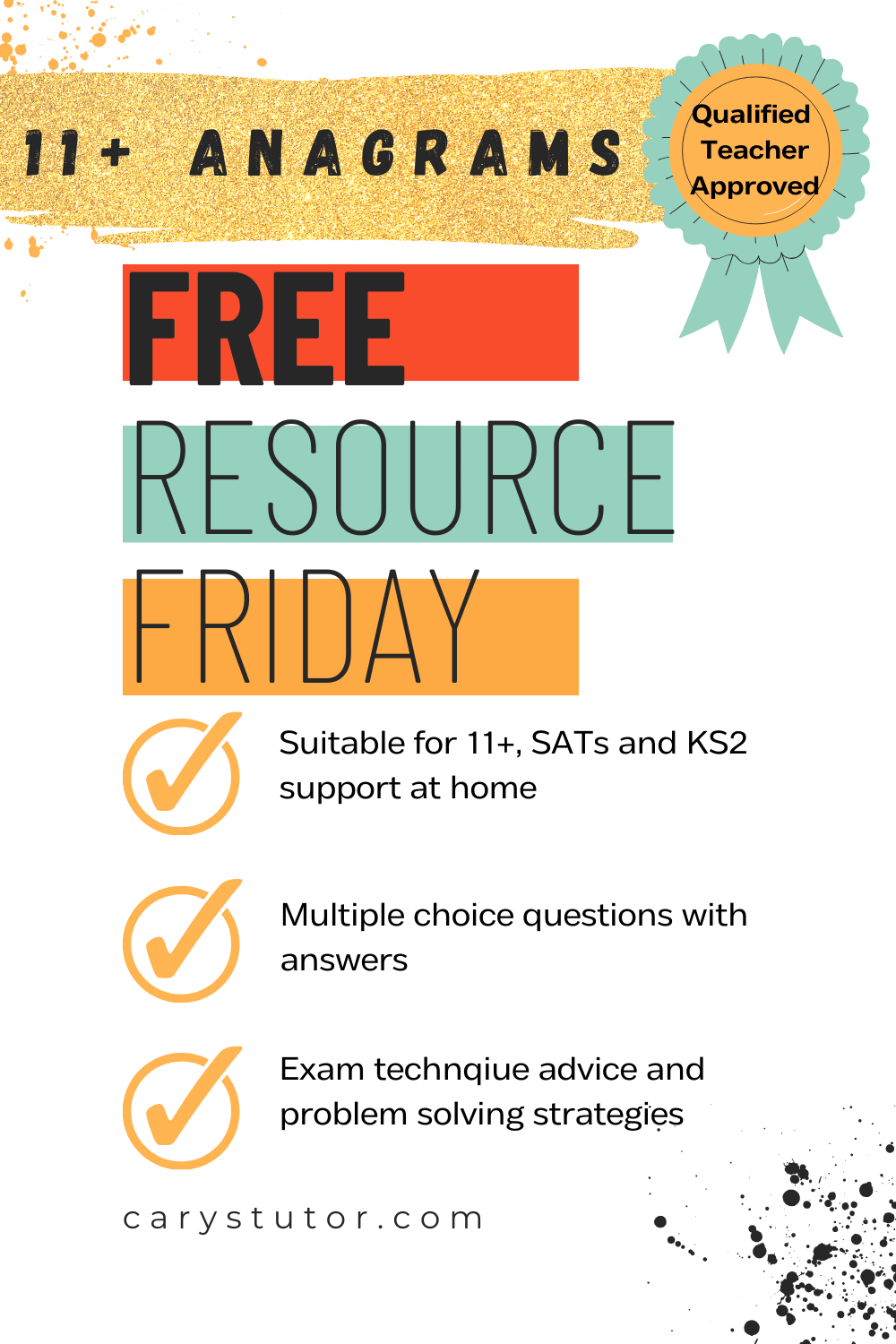 Free Resource Friday:&nbsp;Anagrams